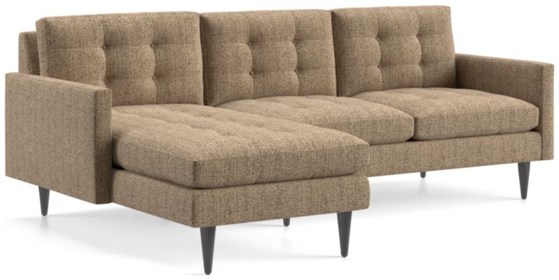 Petrie 2-Piece Left-Arm Chaise Midcentury Sectional Sofa - image 0 of 5