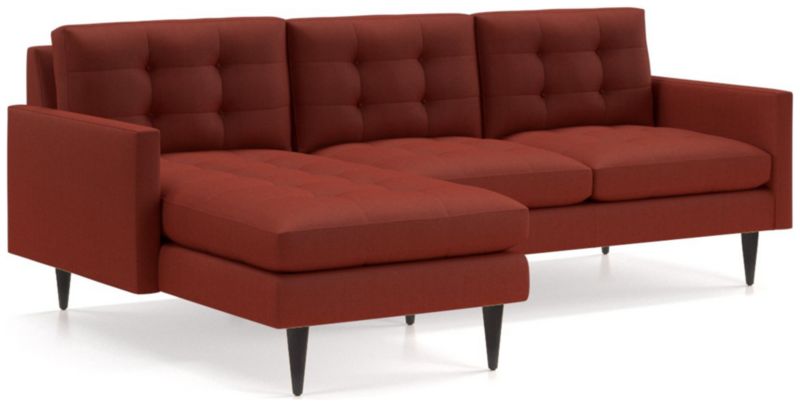 Petrie 2-Piece Left-Arm Chaise Midcentury Sectional Sofa - image 0 of 5