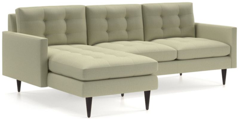 Petrie 2-Piece Left-Arm Chaise Midcentury Sectional Sofa - image 0 of 5