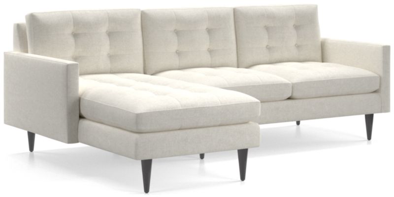 Petrie 2-Piece Left-Arm Chaise Midcentury Sectional Sofa - image 0 of 5