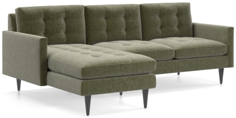 Petrie 2-Piece Left-Arm Chaise Midcentury Sectional Sofa - image 0 of 5