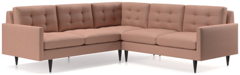 Petrie 2-Piece L-Shaped Midcentury Sectional Sofa - image 0 of 4