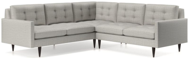 Petrie 2-Piece L-Shaped Midcentury Sectional Sofa - image 0 of 4