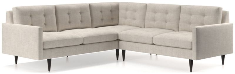 Petrie 2-Piece L-Shaped Midcentury Sectional Sofa - image 0 of 4