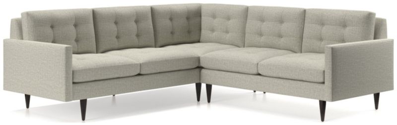 Petrie 2-Piece L-Shaped Midcentury Sectional Sofa - image 0 of 4