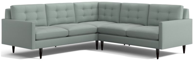 Petrie 2-Piece L-Shaped Midcentury Sectional Sofa - image 0 of 4