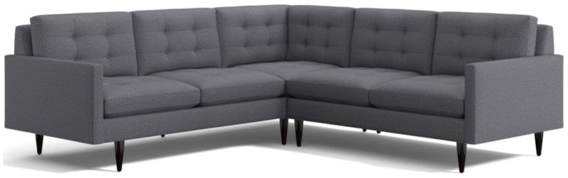 Petrie 2-Piece L-Shaped Midcentury Sectional Sofa - image 0 of 4