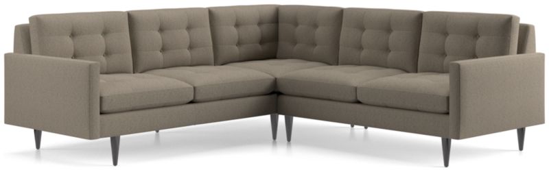 Petrie 2-Piece L-Shaped Midcentury Sectional Sofa - image 0 of 4