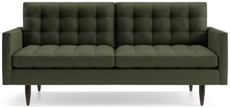 Crate and barrel online mid century sofa