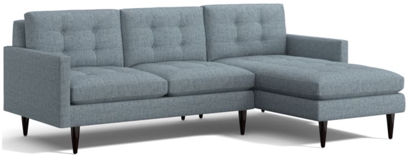 Petrie 2-Piece Right-Arm Chaise Midcentury Sectional Sofa - image 0 of 5