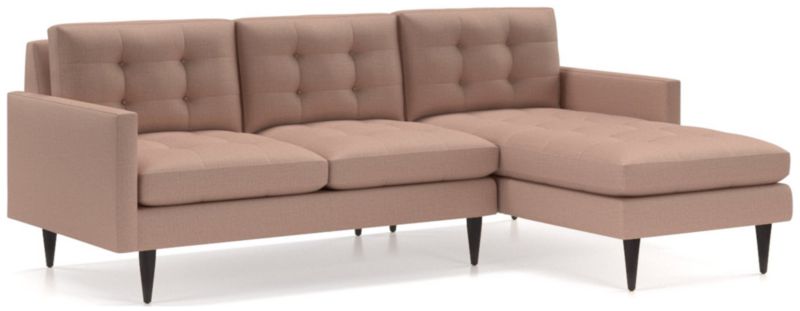 Petrie 2-Piece Right-Arm Chaise Midcentury Sectional Sofa - image 0 of 5