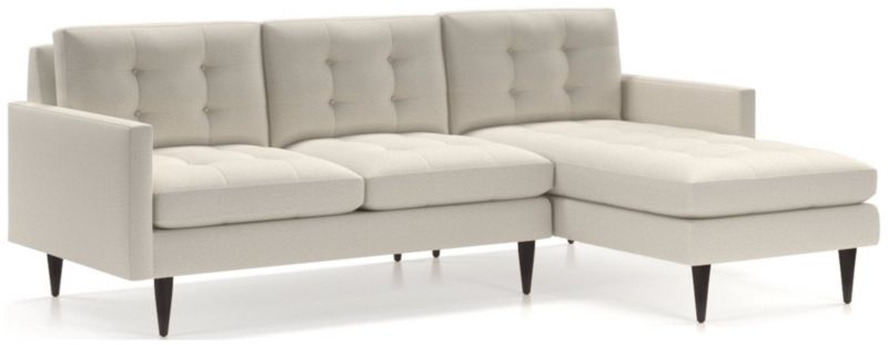 Petrie 2-Piece Right-Arm Chaise Midcentury Sectional Sofa - image 0 of 5