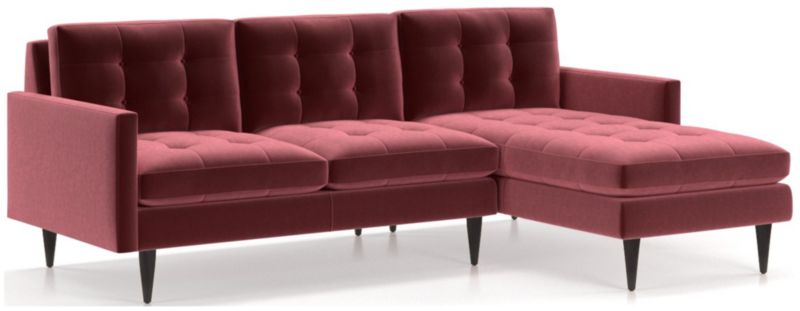 Petrie 2-Piece Right-Arm Chaise Midcentury Sectional Sofa - image 0 of 5