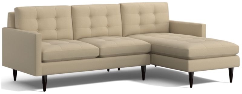 Petrie 2-Piece Right-Arm Chaise Midcentury Sectional Sofa - image 0 of 5