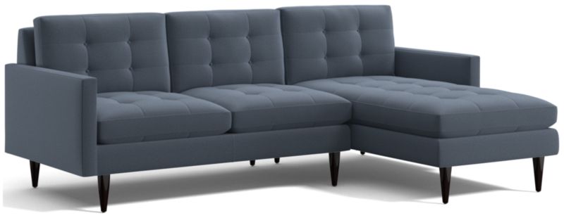 Petrie 2-Piece Right-Arm Chaise Midcentury Sectional Sofa - image 0 of 5