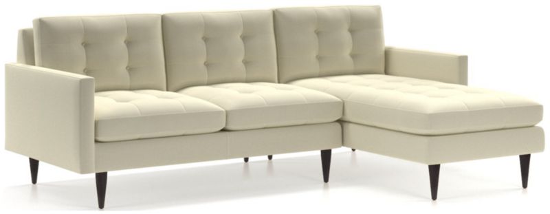 Petrie 2-Piece Right-Arm Chaise Midcentury Sectional Sofa - image 0 of 5