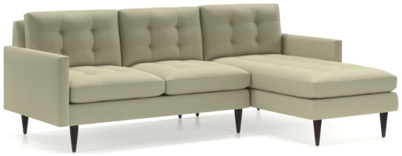 Petrie 2-Piece Right-Arm Chaise Midcentury Sectional Sofa - image 0 of 5