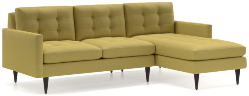 Petrie 2-Piece Right-Arm Chaise Midcentury Sectional Sofa - image 0 of 5