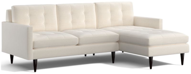 Petrie 2-Piece Right-Arm Chaise Midcentury Sectional Sofa - image 0 of 5