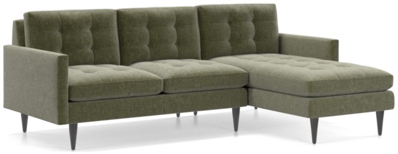 Petrie 2-Piece Right-Arm Chaise Midcentury Sectional Sofa - image 0 of 5