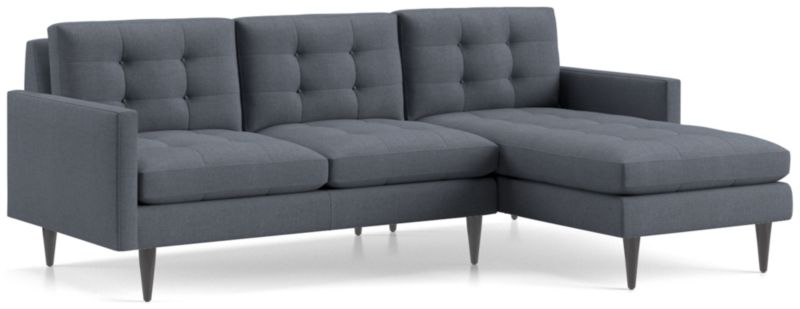 Petrie 2-Piece Right-Arm Chaise Midcentury Sectional Sofa - image 0 of 5