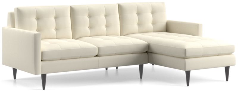 Petrie 2-Piece Right-Arm Chaise Midcentury Sectional Sofa - image 0 of 5