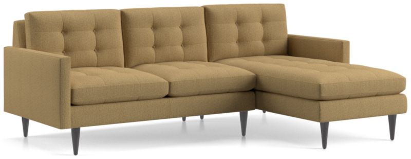 Petrie 2-Piece Right-Arm Chaise Midcentury Sectional Sofa - image 0 of 5