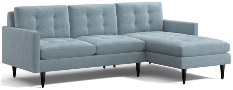 Petrie 2-Piece Right-Arm Chaise Midcentury Sectional Sofa - image 0 of 5