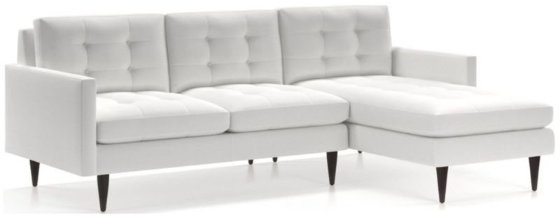 Petrie 2-Piece Right-Arm Chaise Midcentury Sectional Sofa - image 0 of 5