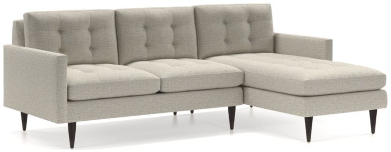 Petrie 2-Piece Right-Arm Chaise Midcentury Sectional Sofa - image 0 of 5