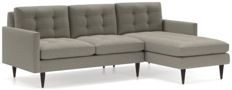 Petrie 2-Piece Right-Arm Chaise Midcentury Sectional Sofa - image 0 of 5