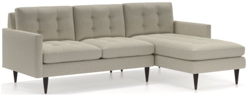 Petrie 2-Piece Right-Arm Chaise Midcentury Sectional Sofa - image 0 of 5