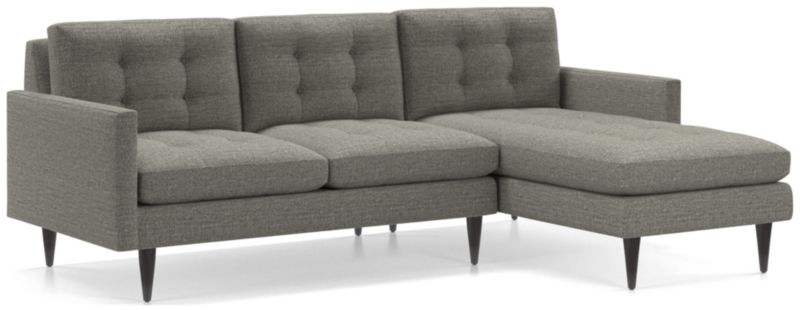 Petrie 2-Piece Right-Arm Chaise Midcentury Sectional Sofa - image 0 of 5