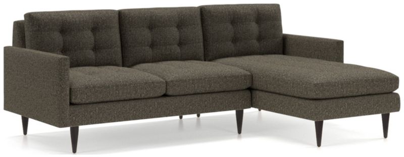 Petrie 2-Piece Right-Arm Chaise Midcentury Sectional Sofa - image 0 of 5