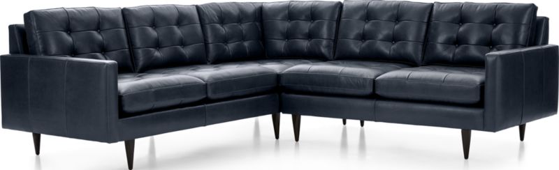 Crate and cheap barrel petrie sectional