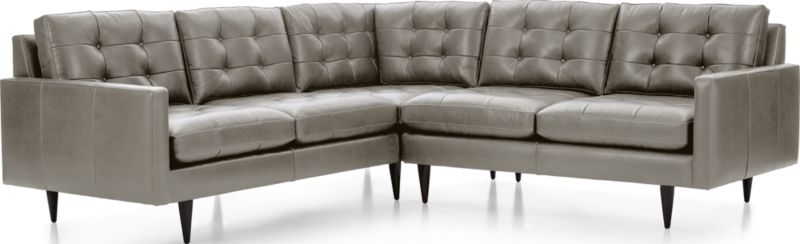 Crate and barrel petrie sectional hotsell