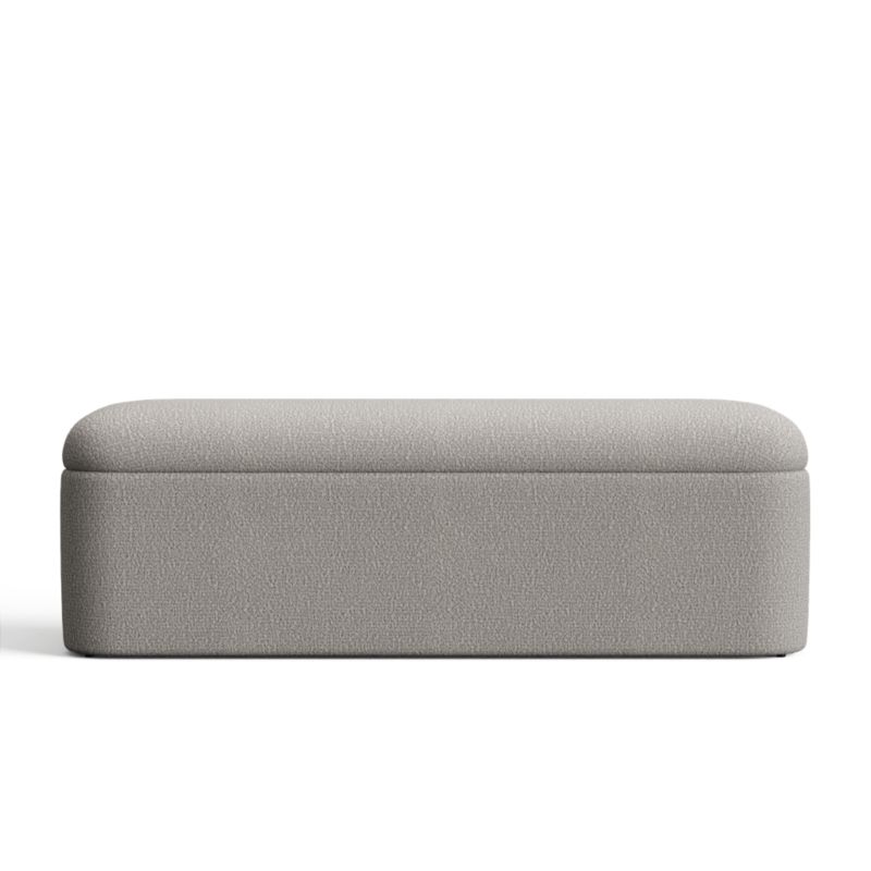 Viewing product image Anneli 54" Upholstered Storage Bench - image 1 of 9