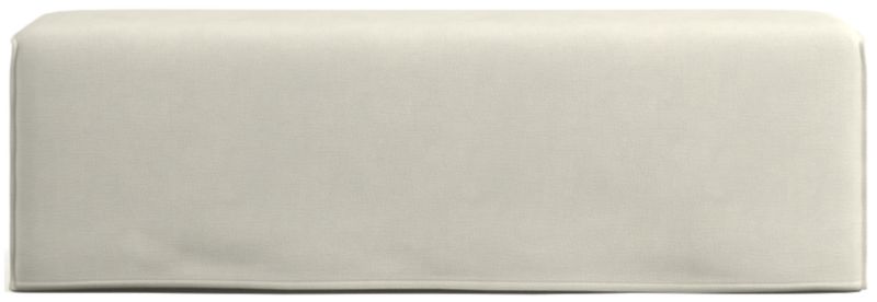 Viewing product image Capri 60" Slipcovered Bench - image 1 of 6