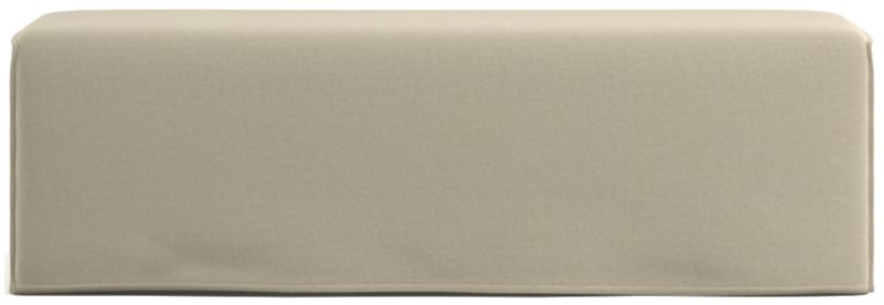 Viewing product image Capri 60" Slipcovered Bench - image 1 of 6