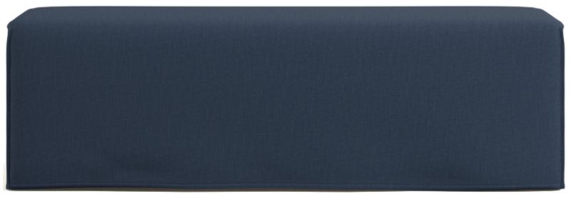 Viewing product image Capri 60" Slipcovered Bench - image 1 of 6