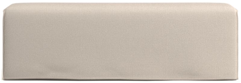 Viewing product image Capri 60" Slipcovered Bench - image 1 of 6