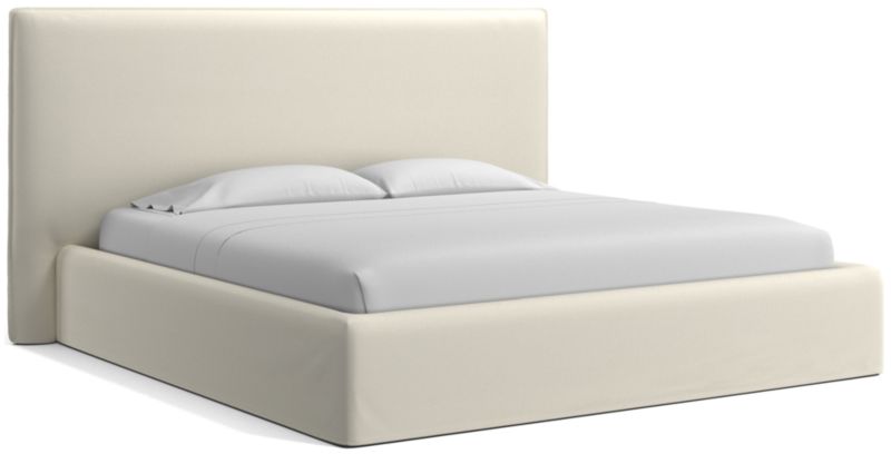 Viewing product image Capri Slipcovered King Bed - image 1 of 6