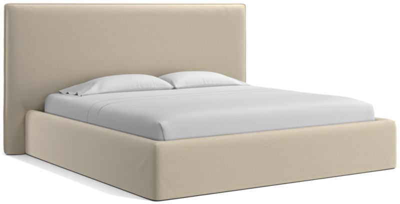 Viewing product image Capri Slipcovered King Bed - image 1 of 8