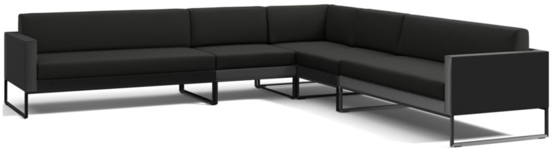 Outdoor l hotsell shaped lounge