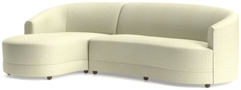 Infiniti 2-Piece Curve Back Sectional Sofa - image 0 of 7