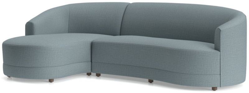 Infiniti 2-Piece Curve Back Sectional Sofa - image 0 of 7