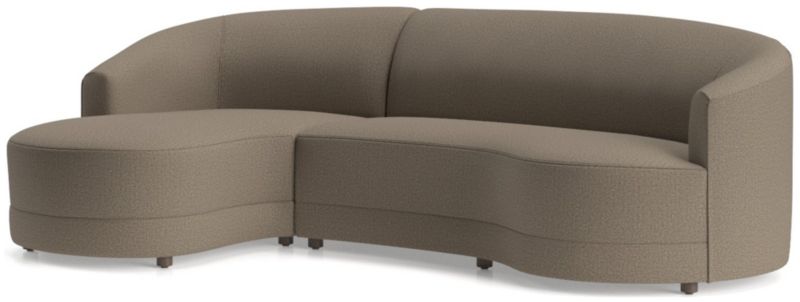 Infiniti 2-Piece Curve Back Sectional Sofa - image 0 of 7