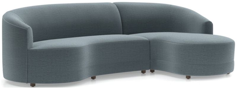 Infiniti 2-Piece Curve Back Sectional Sofa - image 0 of 7