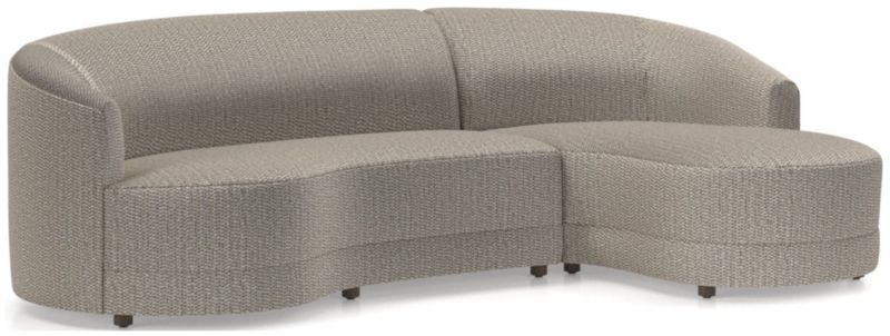 Infiniti 2-Piece Curve Back Sectional Sofa - image 0 of 7