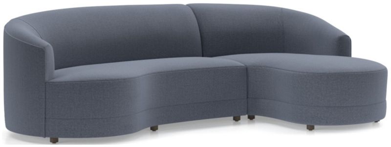 Infiniti 2-Piece Curve Back Sectional Sofa - image 0 of 7